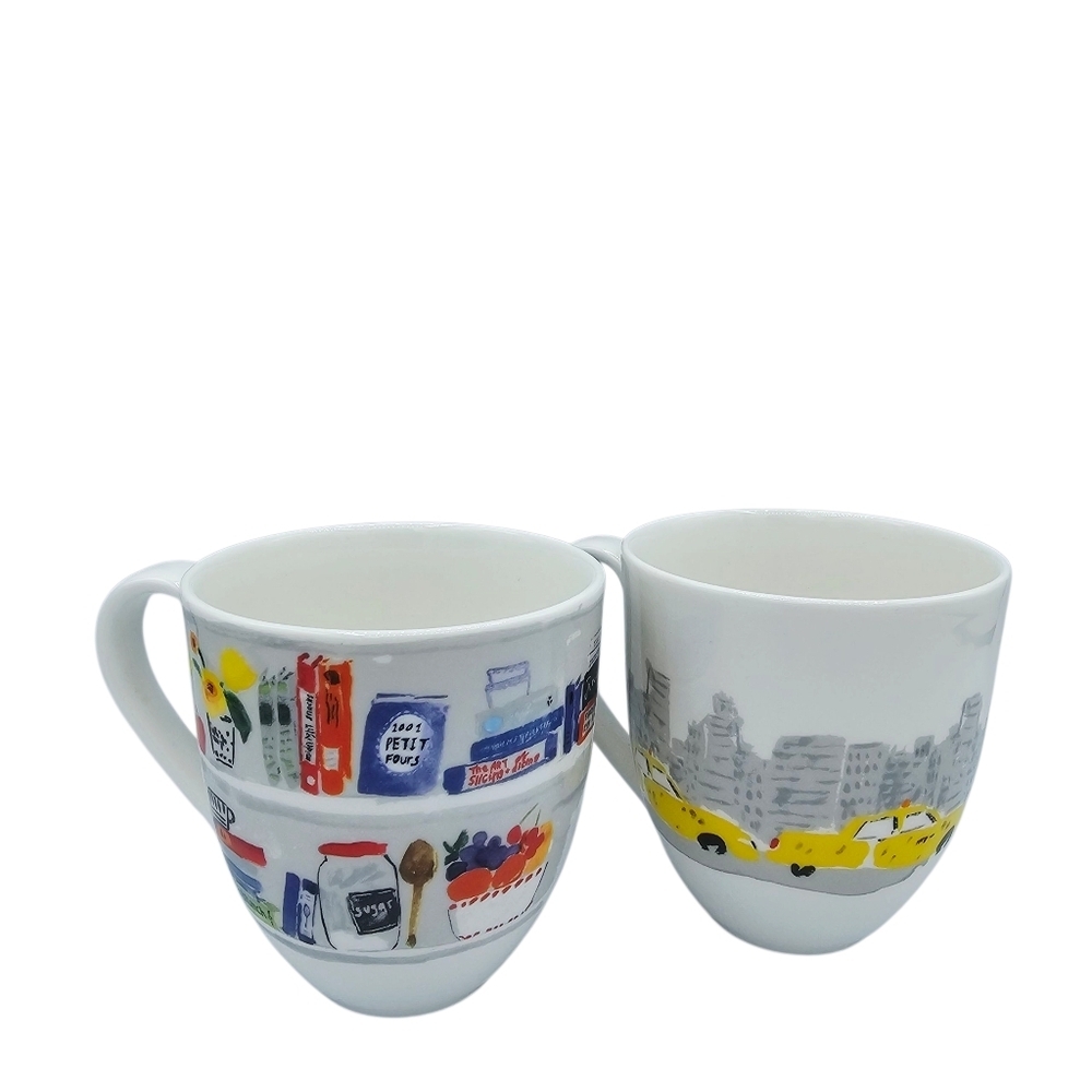 Kate Spade Lenox Muses Mugs, set of 2 - Picture 9 of 11